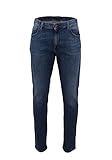 ALBERTO Tapered Fit Jeans Robin 5-Pocket dunkelblau Größe W35 L32