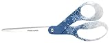 Fiskars Universalschere, Gesamtlänge: 21 cm, Qualitätsstahl/Kunststoff, Inspiration, Schneeflocke, 1063036