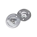 Kugelrolle Stahl Kugel-Ø 19 mm Tragkraft 25 Kg