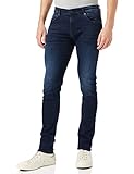 Replay Herren Jondrill X-LITE Jeans, 007 Dark Blue, 33 W / 32 L