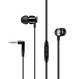 Sennheiser CX 300S In-Ear-Kopfhörer mit EIN-Knopf-Smart-Fernbedienung, Schw