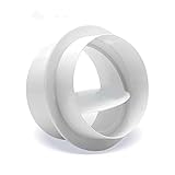 LXH-SH Das elektromagnetische Ventil PVC-Rundrohr Rückschlagventil, Badezimmer Abluft Ventilator Exhaust Bad Ventil prüfen, Einweg Wert 80~200 3pcs Industriebedarf (Color : 3pcs, Size : 150)