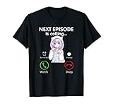 Next Episode Is Calling Anime Merch Kawaii Manga T-S