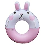 Schwimmreifen Schwimmring Kindermode Niedlichen Druck Schwimmen Ring Spielzeug Schwimmen Aufblasbare Strand Party Zwei Optional Größen Stile (Color : 60CM, Size : Bear)