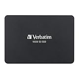 Verbatim 49352 Vi550 S3 SSD - 512 GB 2,5', Interne Solid State Drive mit 3D NAND-Technologie, schw