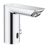 GROHE Bau Cosmopolitan E | Infrarot-Elektronik für Waschtisch, mit einstellbarem Temperaturbegrenzer | chrom | 36451000