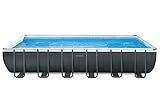 Intex Ultra Frame Rectangular Pool Set - Rechteckiger Aufstellpool - 732 x 366 x 132 cm - Zubehö