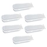 Cabilock 6Pcs EIS Feld Gefrierfach Mousse Lagerung Container für Haus Kuchen Dessert Mahlzeit Prep Lebensmittel Lagerung