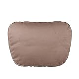 Auto Kissen Auto Nackenkissen Kopfstütze, superweiche Auto Holzholzstütze Kissen Fit für die meisten Autos, Schaumstoff-Nacken-Kissenauto-Sitzplatz für Bürostuhl, Computer, Autositz, Spielstuhl,