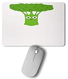SPIRITSHIRTSHOP Brokkoli - Gemüse, Vegan, Veganer, Vegetarier, Pflanzen, Essen, Gesundheit, Isst, Gesund - Mousepad -27cm x 19cm-B