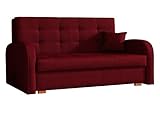 Mirjan24 Schlafsofa Viva Gold III mit Bettkasten, Bettsofa, 3 Sitzer Polstersofa mit Schlaffunktion inkl. Kissen, Sofa, Sofagarnitur, Farbauswahl, Wohnlandschaft (Kronos 02)