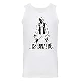 Art T-Shirt, Cristiano R. 7, Herren, c-ronaldo-can-man-whi-xl, Weiß, c-ronaldo-can-man-whi-xl XL