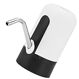 Wasserflaschenspender, Wasserspender Silikonschlauch in Lebensmittelqualität USB-Ladegerät für zu Hause für das Büro zum Picknick(Pisa Leaning Tower Type-white, Pisa Leaning Tower Type)