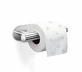 Cosondo Toilettenpapierhalter ohne Bohren - Klopapierhalter kleben statt Bohren - WC Papier Halterung - WC Rollenhalter - Klorollenhalter Edelstahl - Bad Zubehör - Klopapier Halterung - Klo H