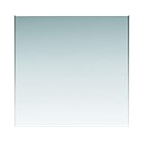 BeGlass.de: Glasplatten nach Maß, klar durchsichtig, 3mm. Zuschnitt exakt nach Wunsch bis 20 x 20 cm (200 x 200 mm), Kanten geschliffen und poliert, Ecken gestoß