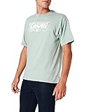 Levi's Mens Vintage Fit Graphic Tee T-Shirt, Flower Batwing Blue Surf, XL
