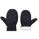BIKETAFUWY Skihandschuhe Kinder Wasserdicht (1-6J) Liebe Drucken Ski Snowboardhandschuhe Wärmeisolierte Snowboard Fingerhandschuhe Winterhandschuhe Warme Warm Sporthandschuhe Skifahren Jungen M