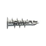 MUNGO 1801042 MJP25 Jet Plug Hohlraumdübel Zink-Druckguss für Gipskartonplatten 100 Stück, Länge 25