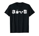 Bibliothekarin TShirt Geschenk Leseratte Bücherwurm Lesewurm T-S