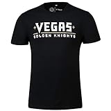 NHL T-Shirt Las Vegas Golden Knights Wordmark Graphic Logo Eishockey (3XL)