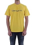 Carhartt T-Shirt Herren GELB I023803161