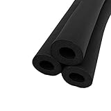 Rohrisolierung Rohrisolierung,Schutzhülle für Solarwasserrohre,Brandschutz PPR Frostschutzmittel Flammhemmende Rohrverkleidung Im Freien,66 Zoll L,0,59 Wände (Color : 10MM, Size : Pack of 5)
