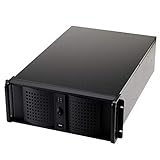 FANTEC 3214.0 688 mm tiefes Industrie Rack Server Gehäuse, 48,3 cm (19 Zoll) schw