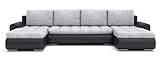 Sofini Ecksofa Tokio III mit Schlaffunktion! Best ECKSOFA! Couch mit Bettkästen! (Lawa 9+ Soft 11)