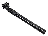 Red Loon Federsattelstütze Sattelstütze 27,2mm 300mm Fahrrad Sattel Stütze Sattelstange Alu schw