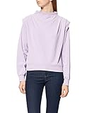 NA-KD Damen Detailed Hoodie Sweatshirt, Grey Melange, L