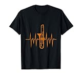 Posaunenspieler Geschenk Herzschlag Posaune T-S