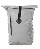 Hauptstadtkoffer blnbag M9 – Fahrrad Rucksack Leuchtend, Kurierrucksack reflektierend, Rollup Tagesrucksack Sportrucksack Schulrucksack mit Roll-top, Unisex, 23 Liter,