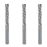 TANGJIANCHENG TTT. Seetang 3 stück 4/22mm 2 Flöten-Hartmetall-Endmühle-Werkzeug für CNC-Kompressionsholz-Frässchneider-B