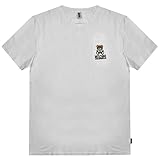 Moschino T-Shirt Uomo Bianca in Jersey di Cotone 1905 Bianco S