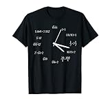 Nerdy Uhr Uhrzeit Mathe Mathematiker Formel Schule Studium T-S