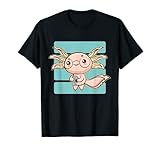 Axolotl Pet Ambystoma Mexicanum Gehender Fisch Goth T-S
