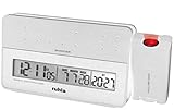 ruhla digitaler Funk Wecker mit Zeit Projektion Tag Datum Woche und USB Handy L