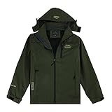 G-real Herrenjacke Herbst Einlagige dünne Winddichte und wasserdichte Jacke, Mode Funktionsjacke Pilotenjacke Freizeitjacke übergangsjacken Karneval Weihnachten Outdoorjack