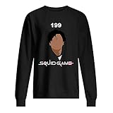 Squid Game Round Six Die Neueste HeißE Koreanische Tv-Serien-Bestenliste Anime Kapuzenpullover Sweatshirt Pullover LäSsig Outwear 3D Digitaldruck Teenager Geschenk Cosplay Herbst Winter Shirt C