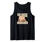 Ich Hasse Menschen Labrador Meme Tank Top