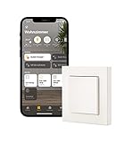 Eve Light Switch – Smarter Lichtschalter (Apple HomeKit), Einfach-, Wechsel- & Kreuzschaltung, kompatibel mit Mehrfachschaltern, Zeitpläne, anpassbares Design, keine Bridge nötig, Bluetooth/T