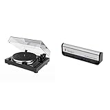 Thorens TD 202 Plattenspieler Hochglanz Schwarz & Pro-Ject Brush it – Reiniger D