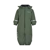 Celavi Unisex Kinder Wholesuit-solid Schneeanzug, Olive Thyme, 74
