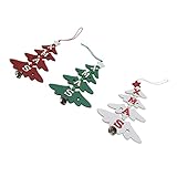 NONGFU Wangtao Store 3 stücke dekorative Glocke anhänger Weihnachten hängen schmackhafte Festival Requisiten (Color : Assorted Color, Size : 15x10cm)