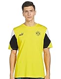 PUMA Borussia Dortmund BVB FtblCulture T-Shirt Herren gelb/schwarz, XXXL