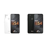 Gigaset GS4 Smartphone - 4300mAh - 6,3'' - 4GB+64GB - Pure White & GS4 Smartphone - 4300mAh Akku mit Schnellladefunktion - 6,3 Zoll Full HD+ V-Notch Display - NFC - 4GB+64GB - Android 10 - Deep Black