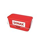 SONAX Eimer für PFA-Wagen (1 Stück) praktischer, rechteckiger Eimer mit stabilem Bügel |Art-Nr. 04958000