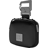 DB The Micro Tragbare Taschenclip, PU-Leder, Schw