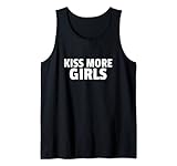 Kiss More Girls - Lesbisch Lesben Queer LGBTQ Tank Top