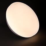 LED Deckenleuchte Anten 24W LED Deckenlampe Neutralweiß 4000K Ø27cm Deckenbeleuchtung Ideal für Wohnzimmer Schlafzimmer Küche Büro Balkon F